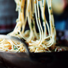 Spicy Crab Spaghettini with Preserved Lemon