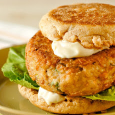 Veggie Burgers with Tahini Mayonnaise