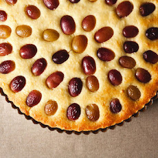Grape, Almond, and Olive Oil Cake