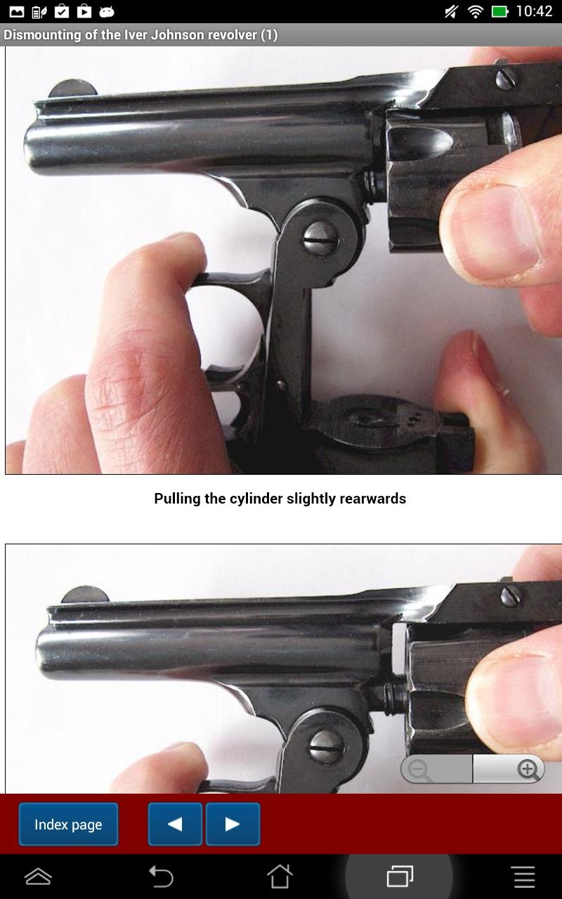 Android application Iver Johnson safety revolvers screenshort