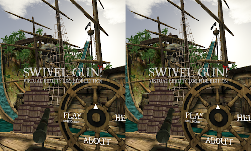 Swivel Gun! VR Log Ride (beta) screenshot for Android