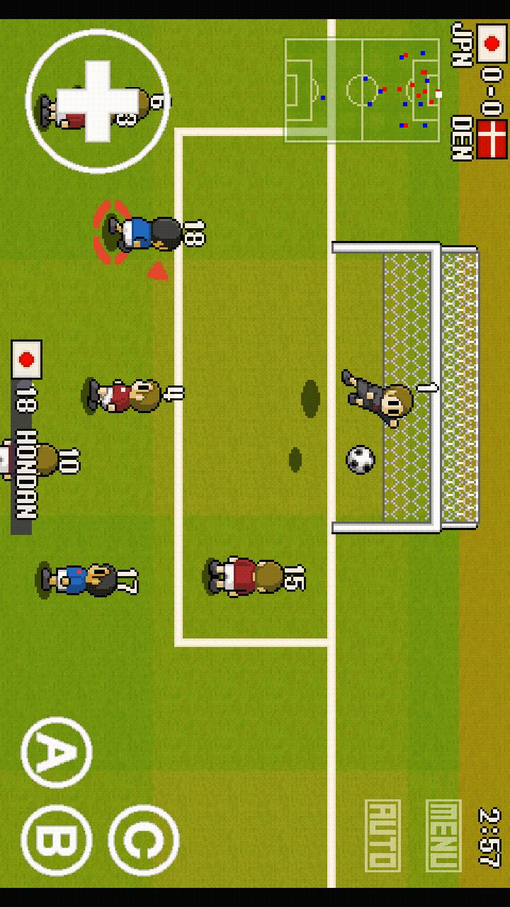 Android application PORTABLE SOCCER DX screenshort