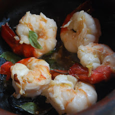 Prawns in Ginger
