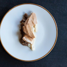 Cinnamon and beer braised pork with caraway porridge