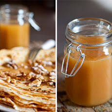 Perfect crepes with Salted Caramel Sauce