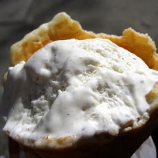 Honey, Lemon, Lavender Ice Cream