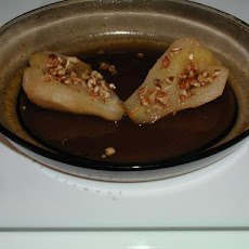 Baked Pears With Maple Nut Sauce