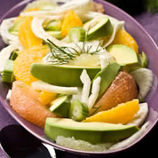 Avocado Fennel Citrus Salad
