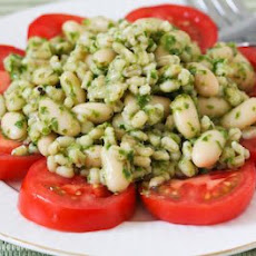 Barley and White Bean Salad with Parsley, Lemon, and Capers