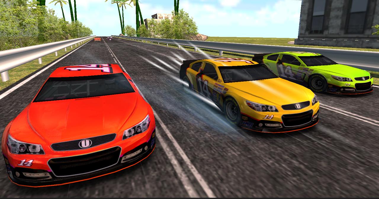 Android application Stock Car Racing screenshort