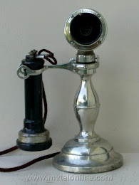 Candlestick Phones - American Electric Potbelly Candlestick Telephone 1
