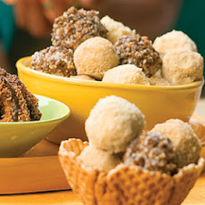 Samoas Ice-cream Truffles