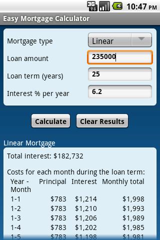 【免費財經App】Easy Mortgage Calculator-APP點子