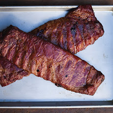 Ribs with Spicy Bourbon Barbecue Sauce Recipe