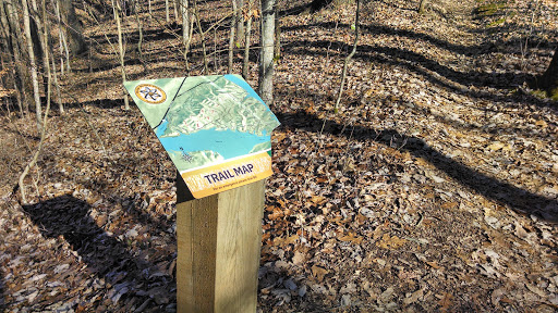 Haw Ridge Park Trail Map Plaque