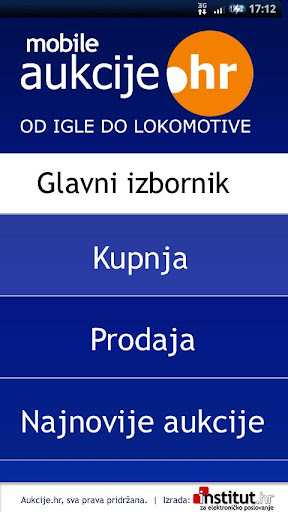 Aukcije.hr Mobile