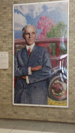Henry Ford Mosaic Mural
