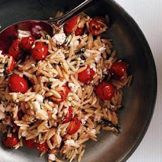 Orzo with Feta, Tomatoes, and Dill