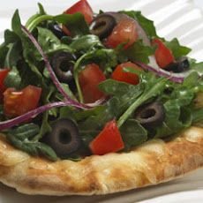 Mini Salad Pizzas