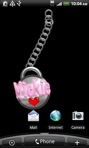 Vickie Name Tag