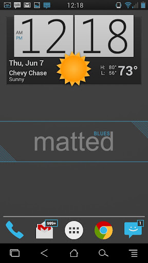 MattedBlues CM10 AOKP Theme