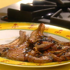 Broiled Lamb Chops with Balsamic Reduction