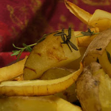 Thyme Roast Potatoes and Parsnips
