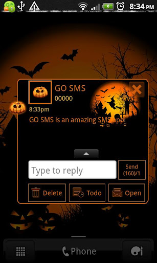 免費下載個人化APP|GO SMS Pro Halloween 2  theme app開箱文|APP開箱王