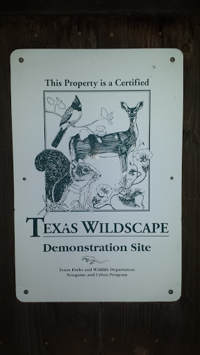 Texas Wildscape Demonstration Site