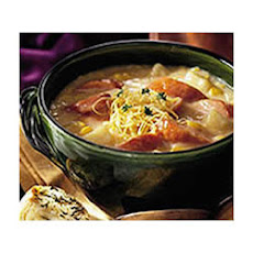 New Orleans Corn Bisque with Smoked Sausage