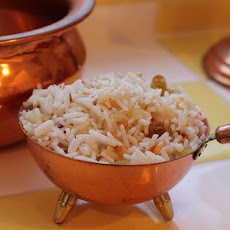 Golden Vanilla Rice Pilaf