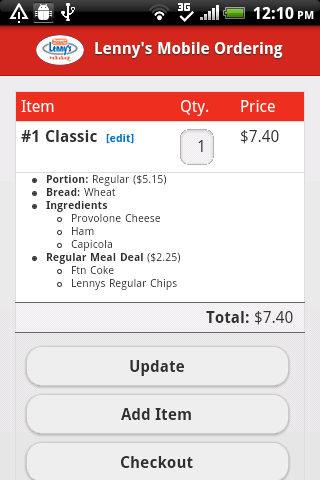 【免費購物App】Lenny's Mobile Ordering-APP點子