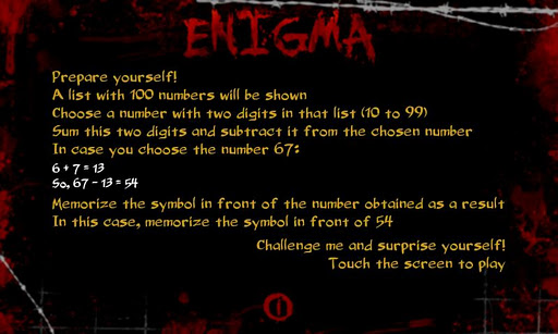 Enigma - amazing magic trick