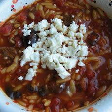Beef and Orzo Soup