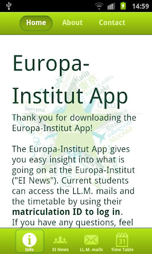 Europa-Institut App