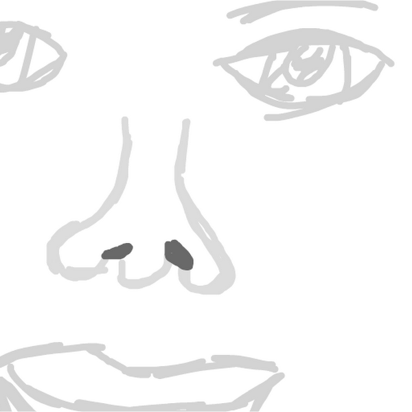 need help!!! drawing nose mouth and eyes » drawings » SketchPort