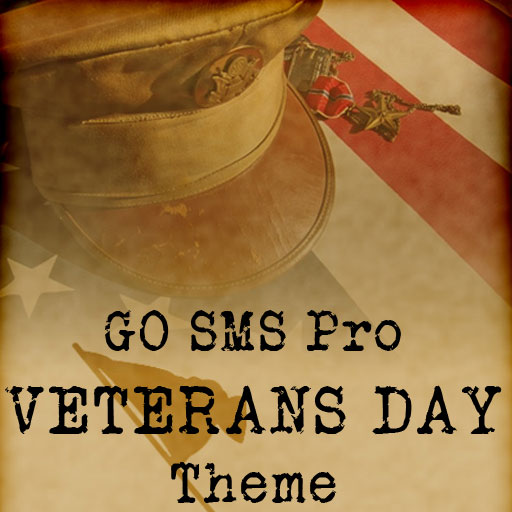 GO SMS Pro Veterans Day theme LOGO-APP點子