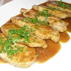 Skillet Orange Mustard Pork Chops