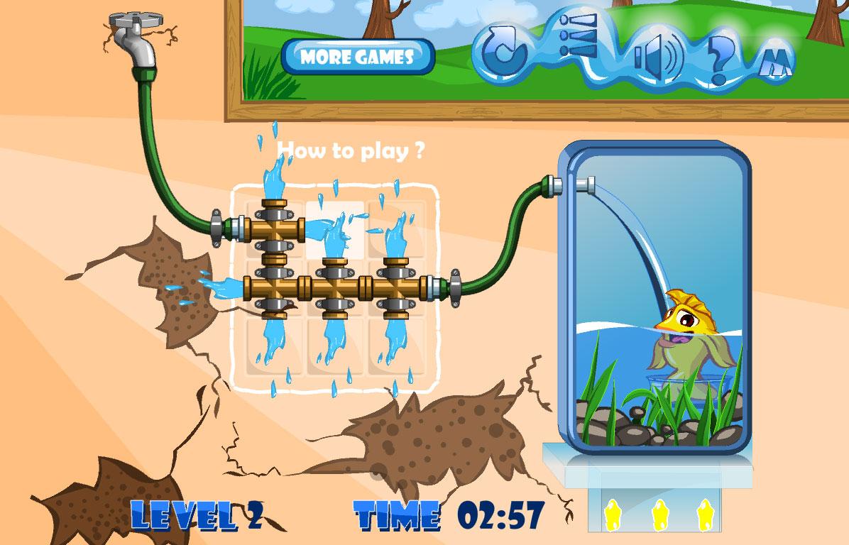 Android application Plumber Game screenshort