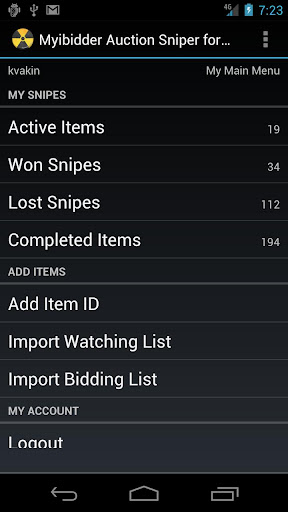 Myibidder Bid Sniper for eBay