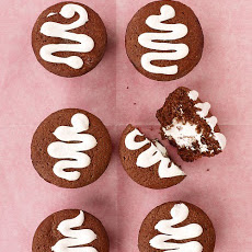 Cream-Filled Chocolate Cupcakes