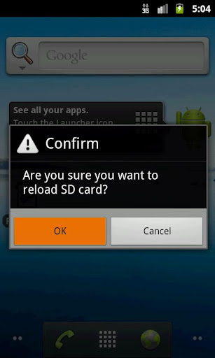 reload-sd-card for android screenshot