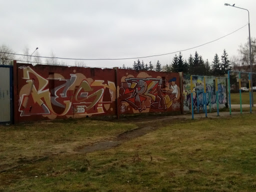 Стена графити