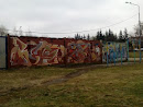 Стена графити