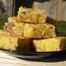 White Chocolate Blondie Brownies