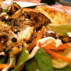Low-Fat Grilled, Spiced Chicken Salad