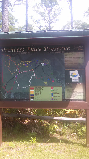 Princess Place Preserve Map
