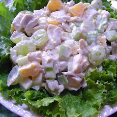 Orange Fruit Chicken Salad