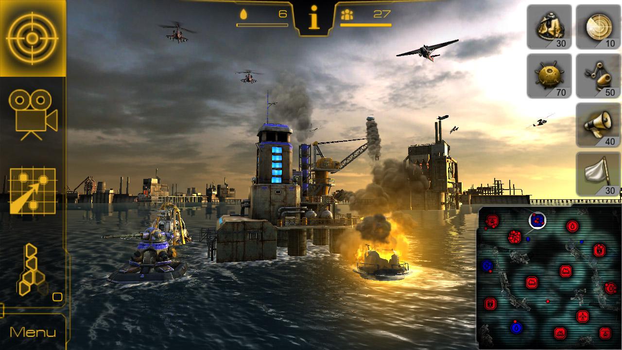 Android application Oil Rush: 3D naval strategy screenshort
