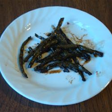 Dad's Pan-Fried Green Beans